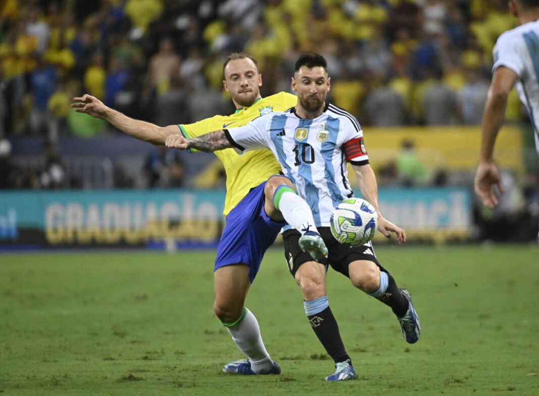 Leo Messi Argentina Brasil