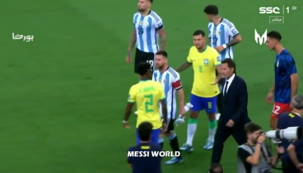 Leo Messi Argentina Brasil