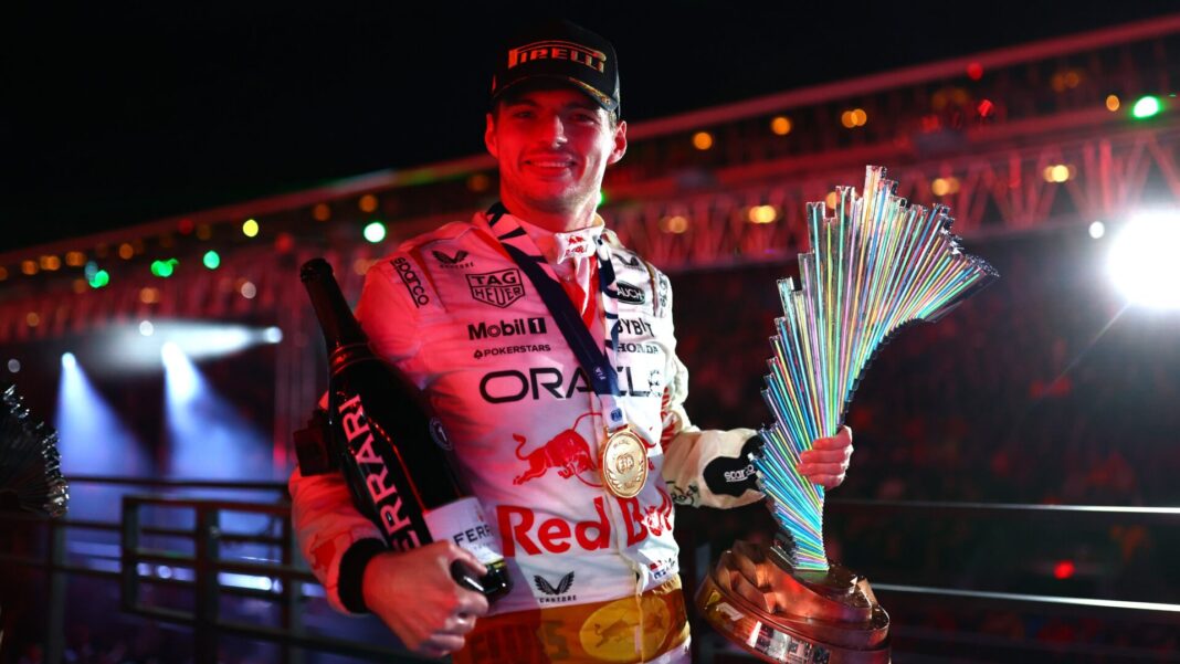 Max Verstappen venceu em Las Vegas