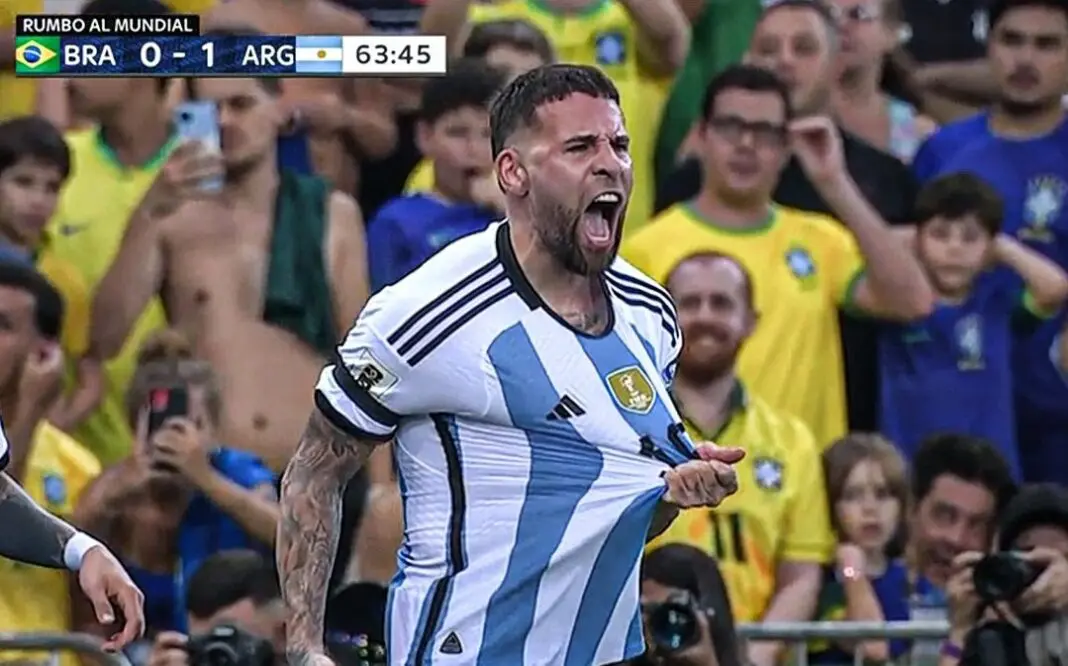 Otamendi decide o jogo quente entre Brasil e Argentina e Darwin faz mais  dois golos pelo Uruguai