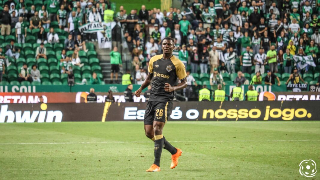 Ousmane Diomande a jogar pelo Sporting