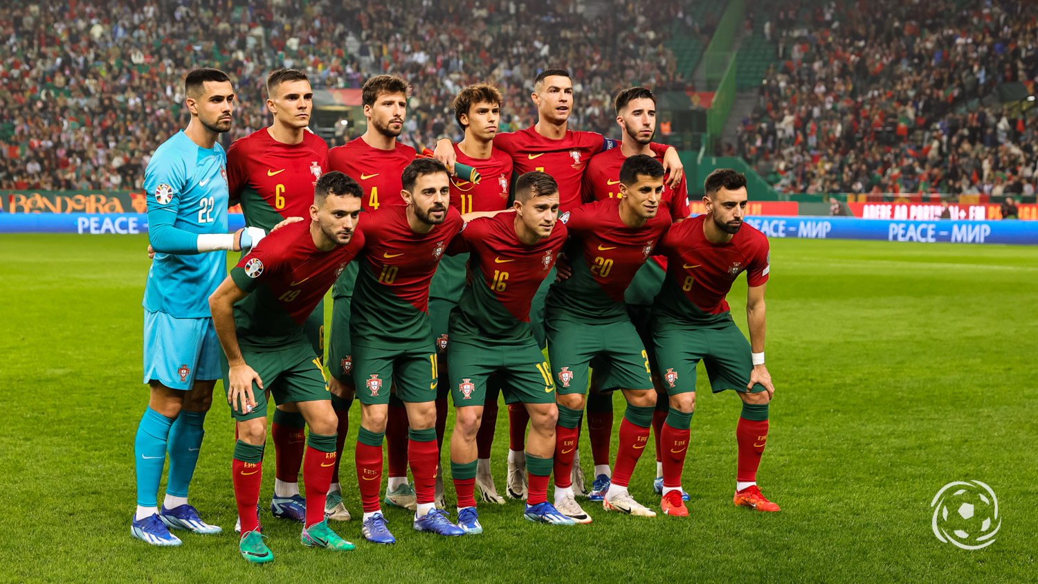 As datas dos jogos de Portugal na fase de grupos do Euro'2024