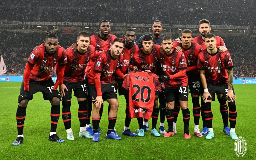 AC Milan a homenagear Kalulu