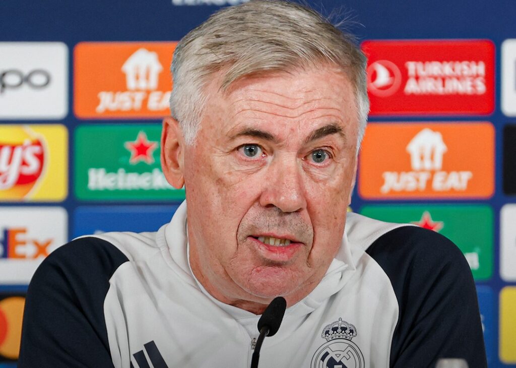 Carlo Ancelotti em antevisão