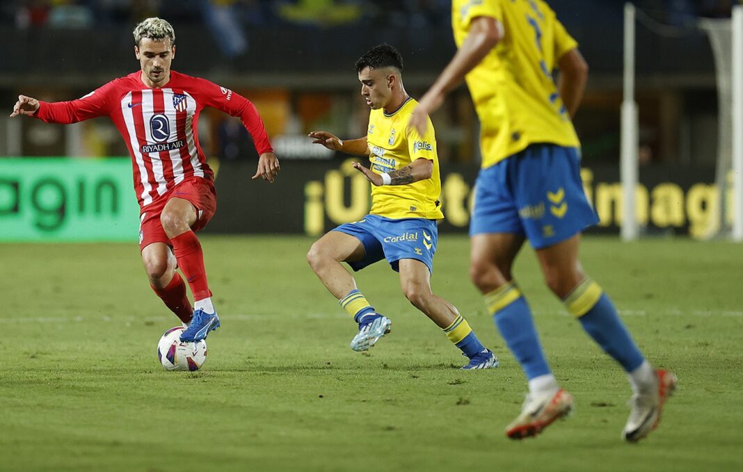 Atlético de Madrid contra o Las Palmas