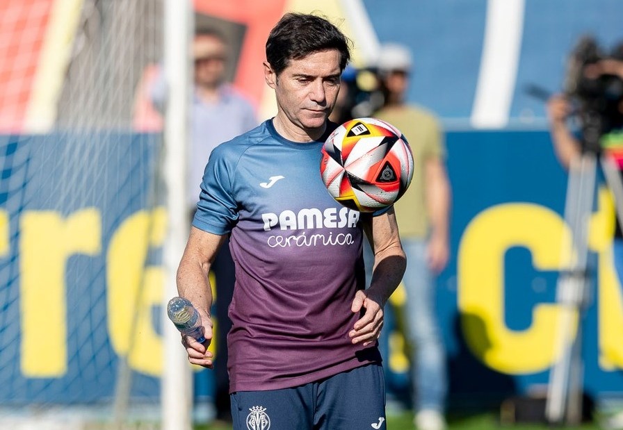 Marcelino a treinar o Villarreal