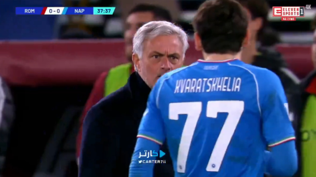 José Mourinho Khvicha Kvaratskhelia