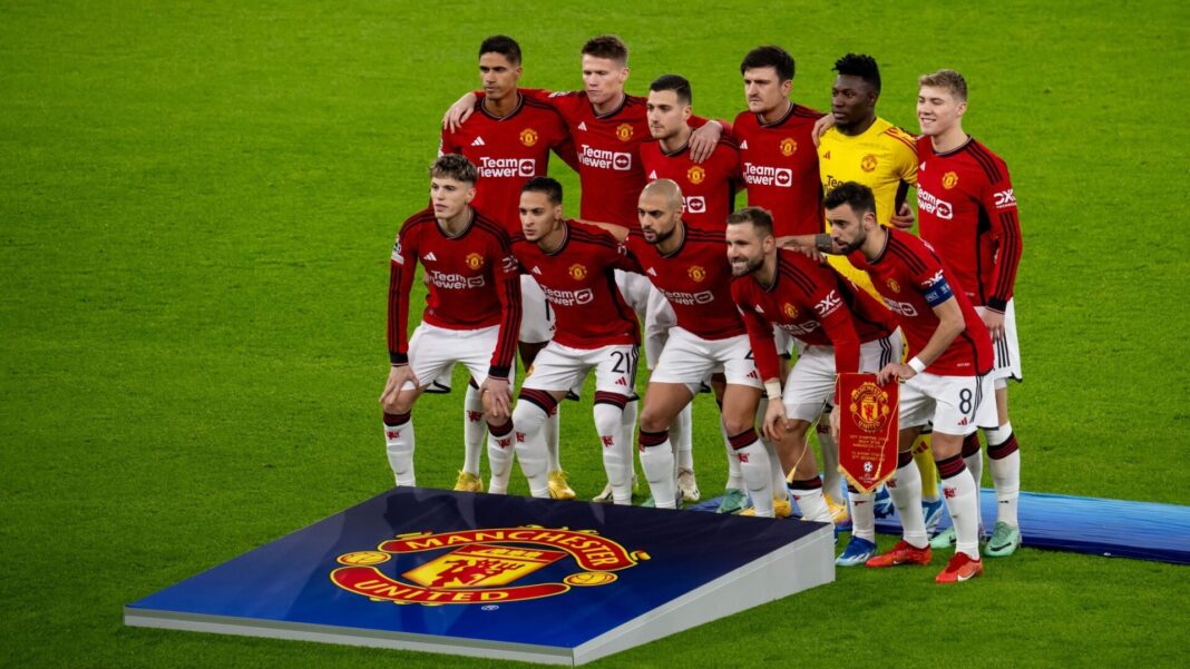 Manchester United antes de jogo da Champions