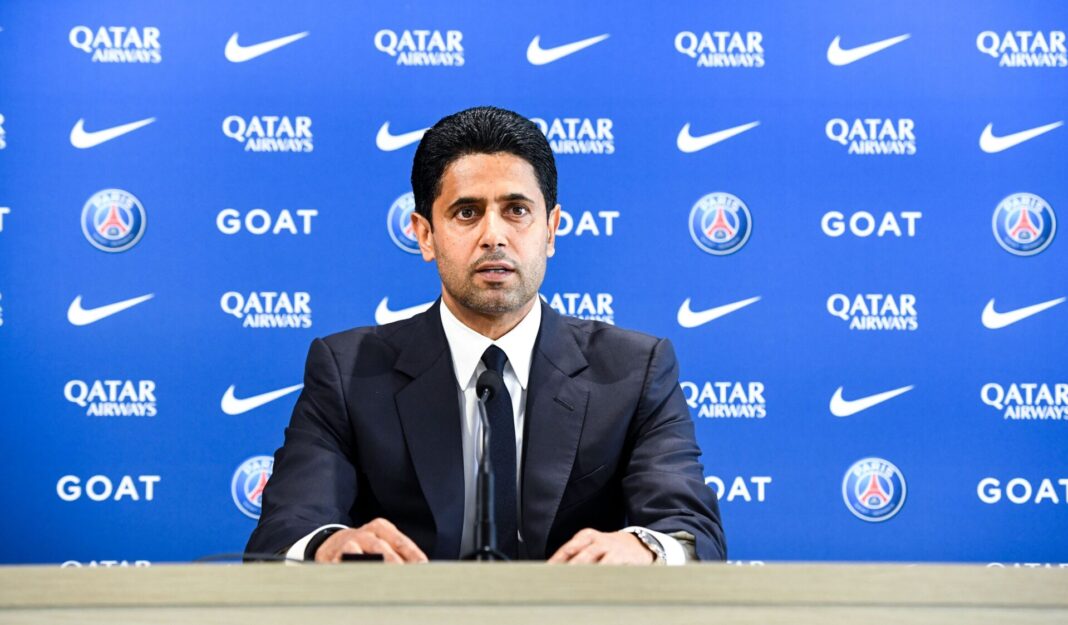 Nasser al Khelaifi presidente do PSG