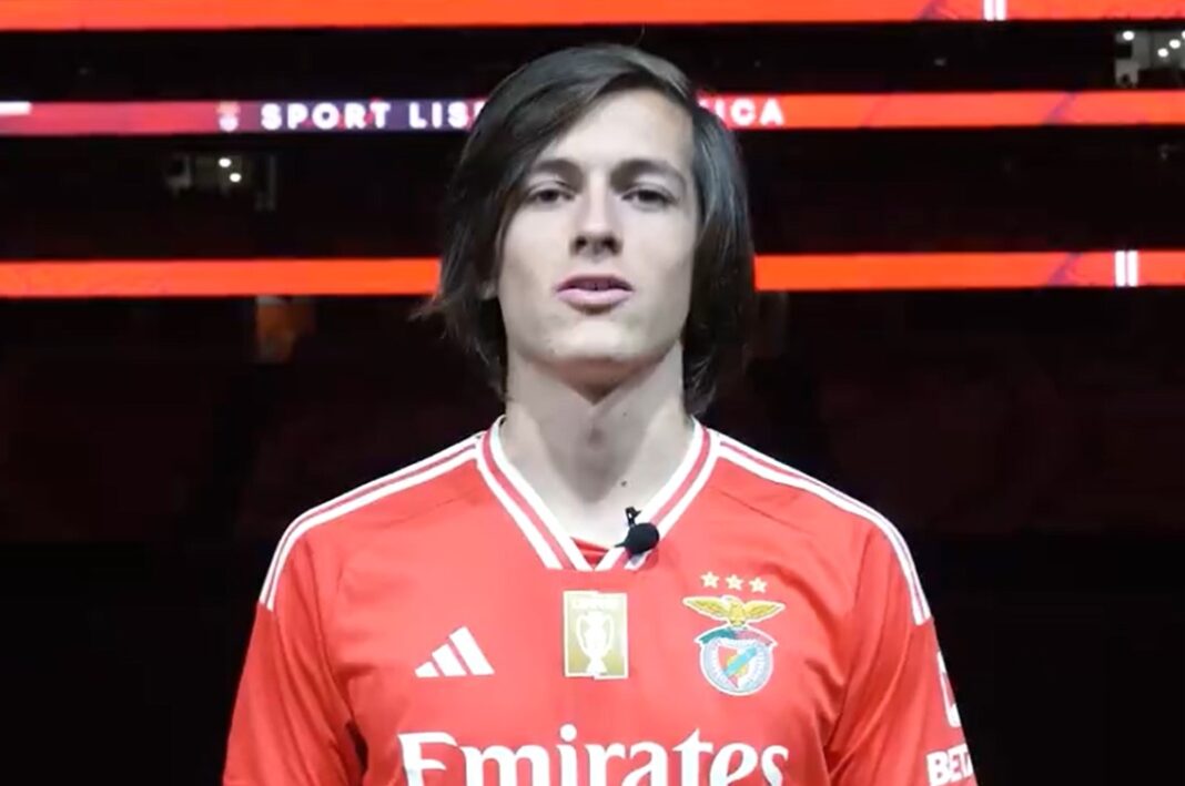 Álvaro Fernández no Benfica