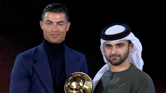 Cristiano Ronaldo Globe Soccer Awards