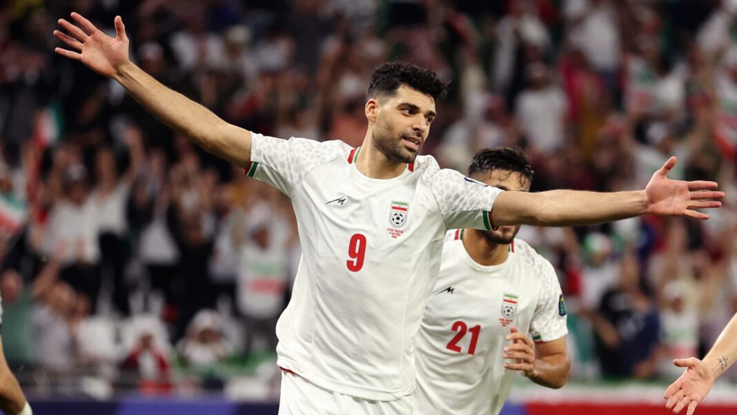 Mehdi Taremi ao serviço do Irão na Taça Asiática