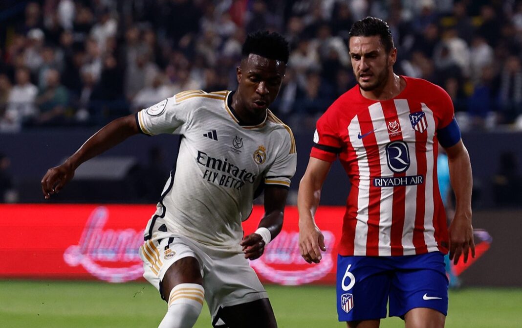 Vinícius Júnior Real Madrid Atlético Madrid