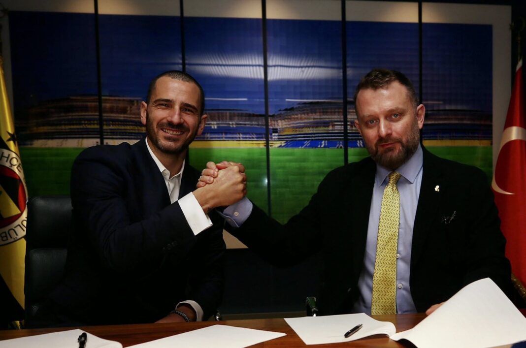 Leonardo Bonucci é reforço do Fenerbahçe