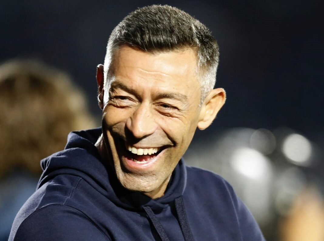 Pedro Caixinha a treinar