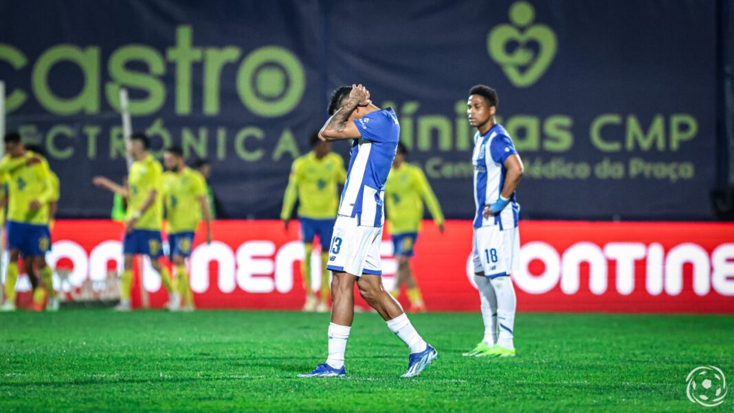 Arouca e FC Porto jogador a desesperar