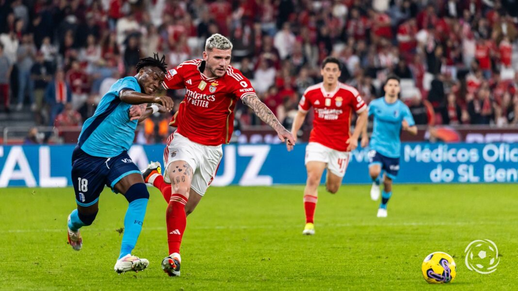 Jogo entre Benfica e Vizela