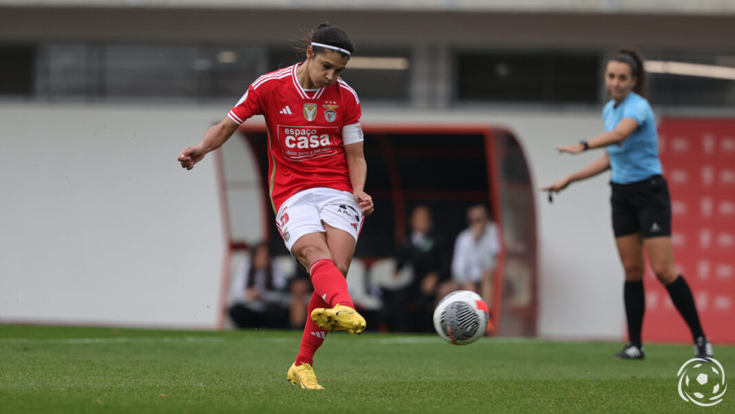 Carole Costa a jogar pelo Benfica