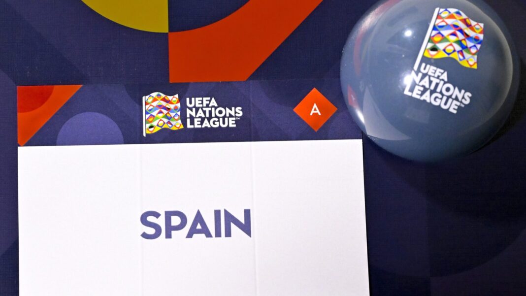 Espanha Liga das Nações Sorteio