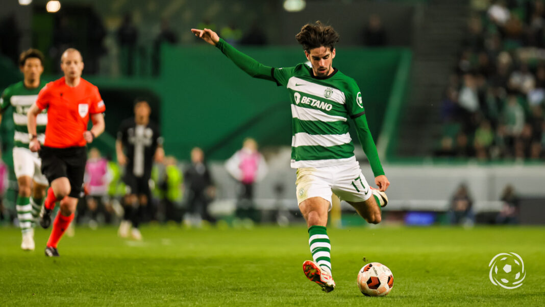 Francisco Trincão a jogar pelo Sporting