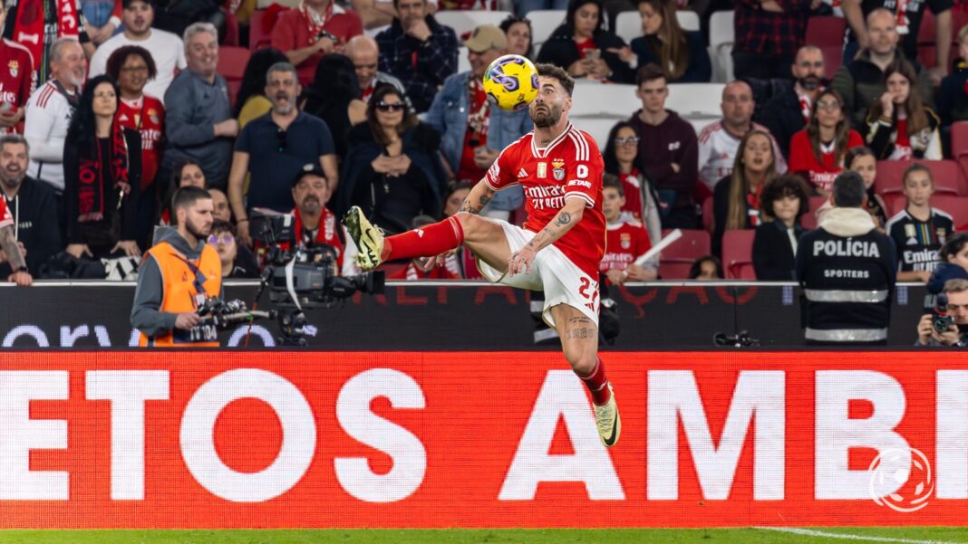 Rafa Silva a jogar pelo Benfica