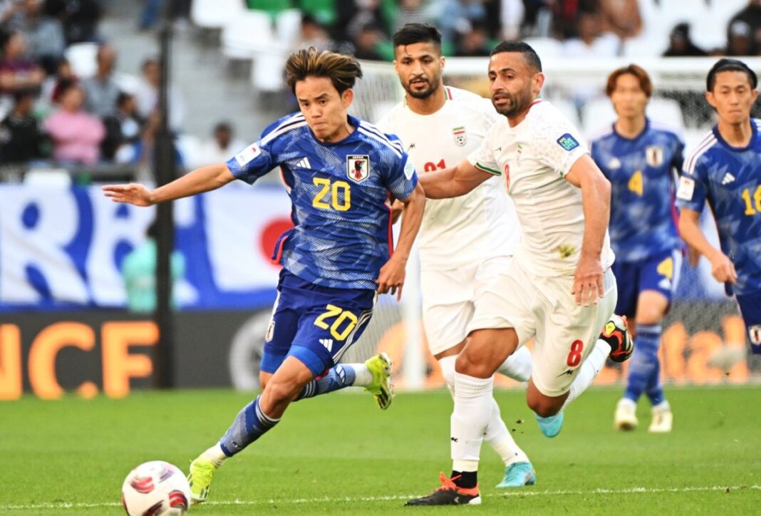 Japão e Irão na Taça Asiática