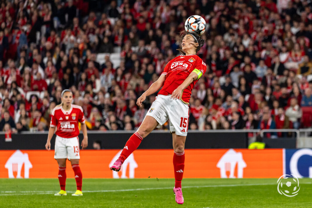 Carole Costa a jogar pelo Benfica