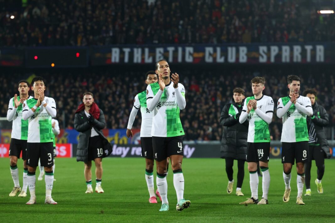 Liverpool jogadores Liga Europa