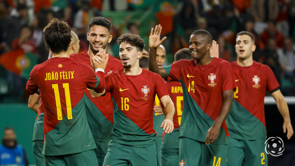 Seleção de Portugal jogadores William Carvalho Vitinha Gonçalo Ramos