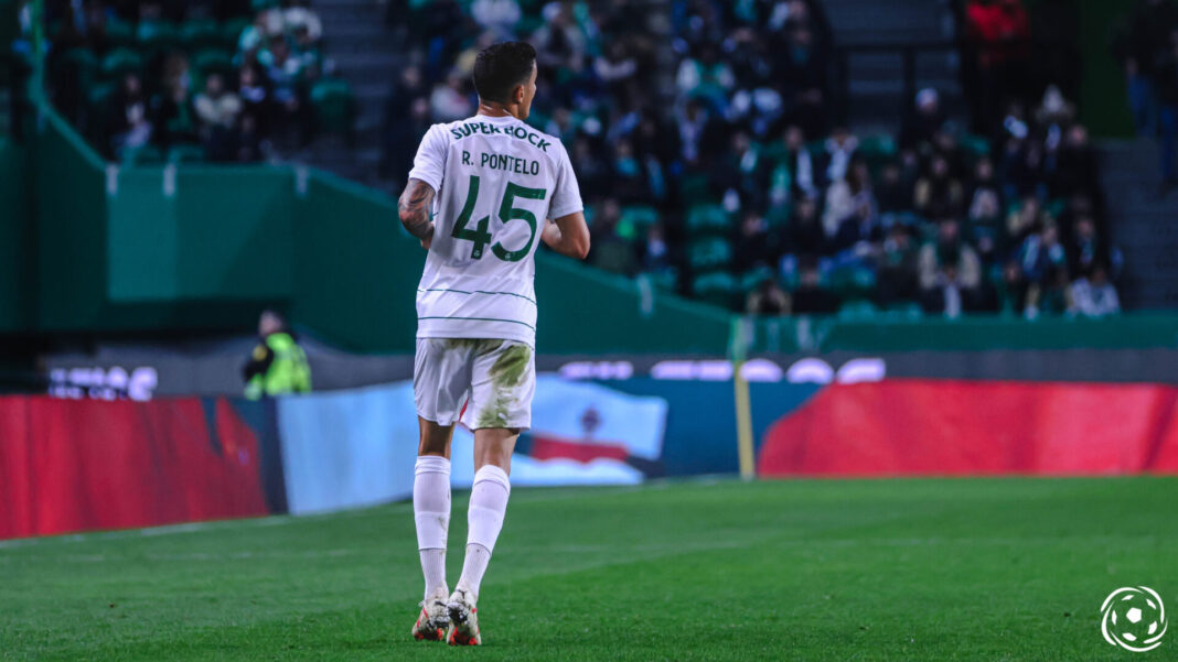 Rafael Pontelo a jogar pelo Sporting