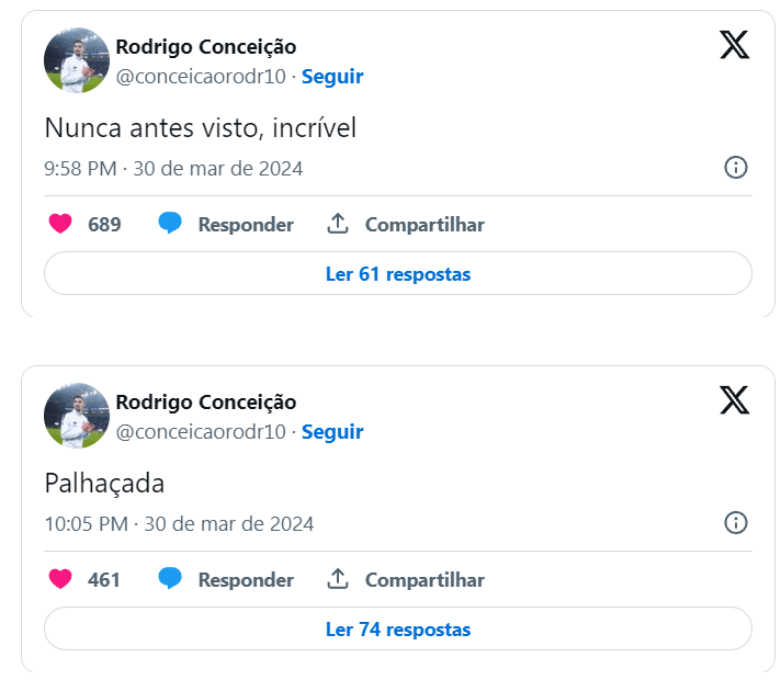 Rodrigo Conceição Twitter