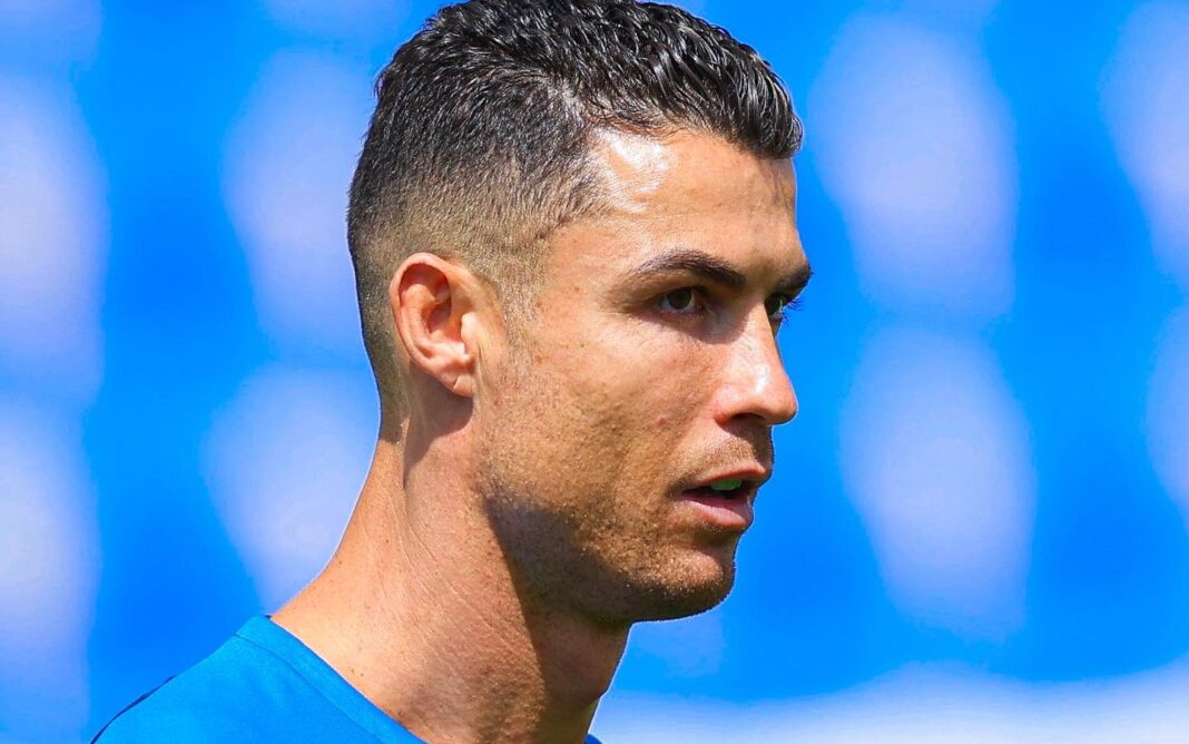 Cristiano Ronaldo a treinar