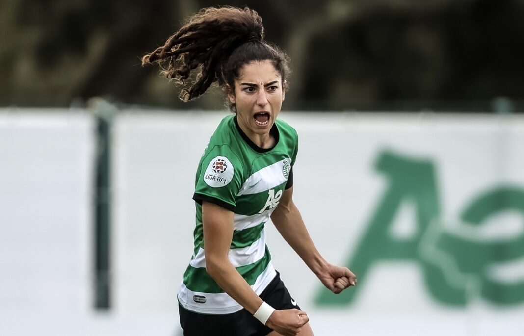 Joana Martins faz golo pelo Sporting