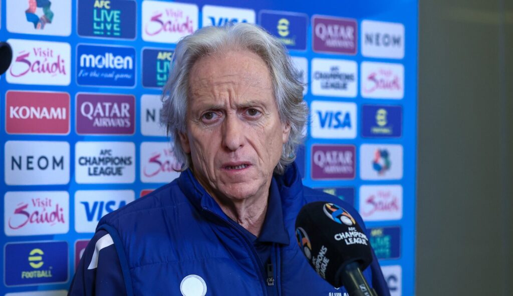 Jorge Jesus a treinar o Al Hilal