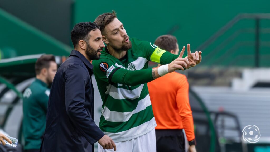 Rúben Amorim a Coates no Sporting