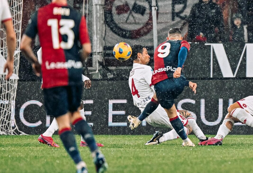 Vitinha a jogar pelo Genoa