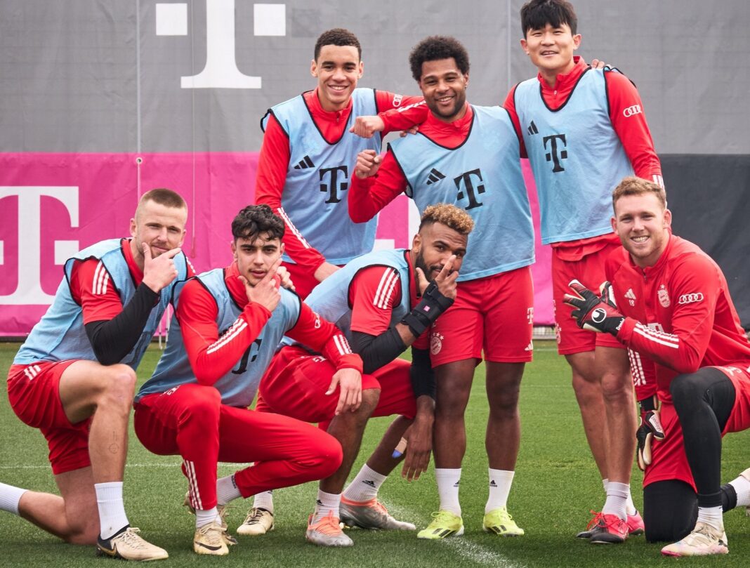 Jogadores do Bayern Munique