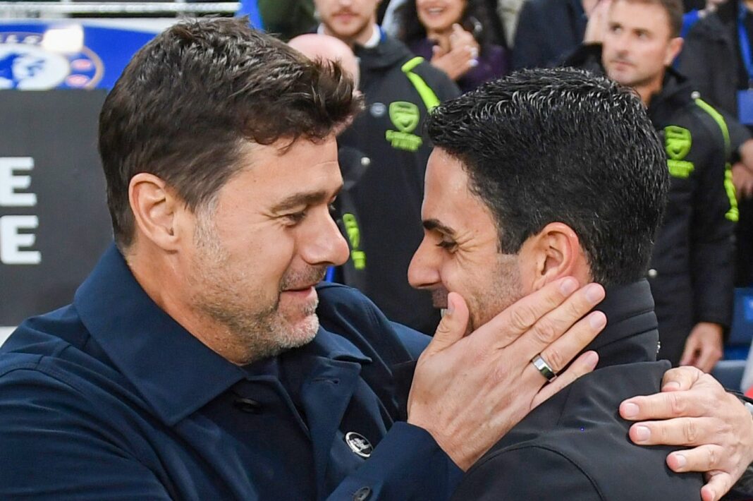 Chelsea e Arsenal na Premier League Arteta e Pochettino