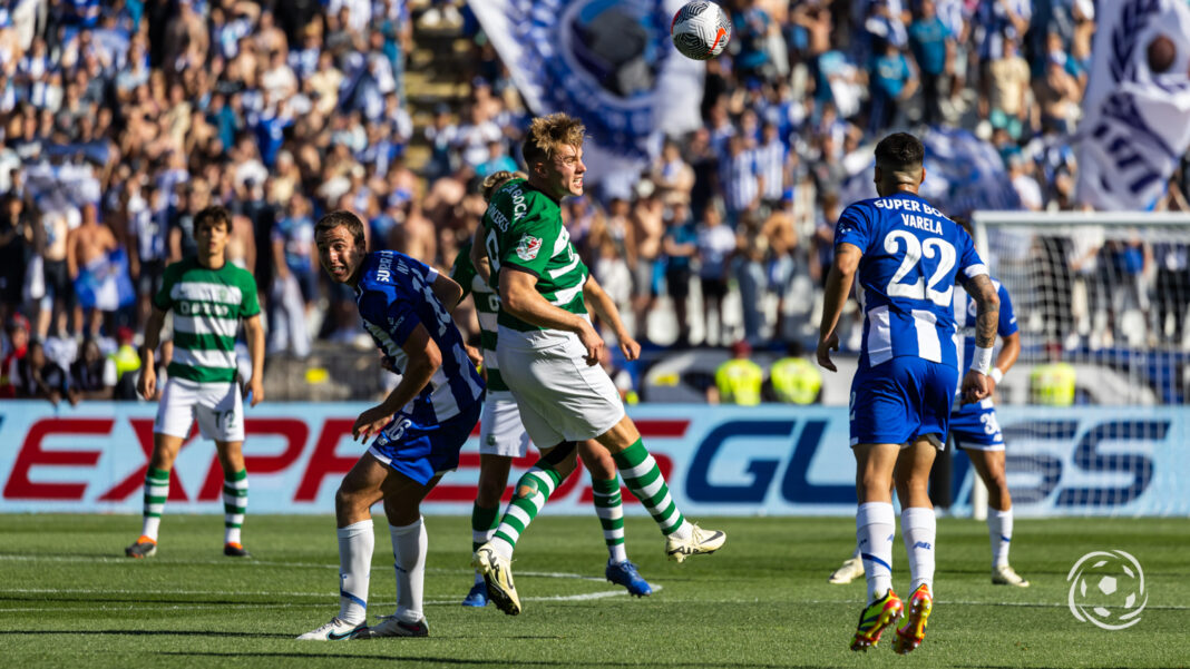 Morten Hjulmand Sporting Nico González FC Porto