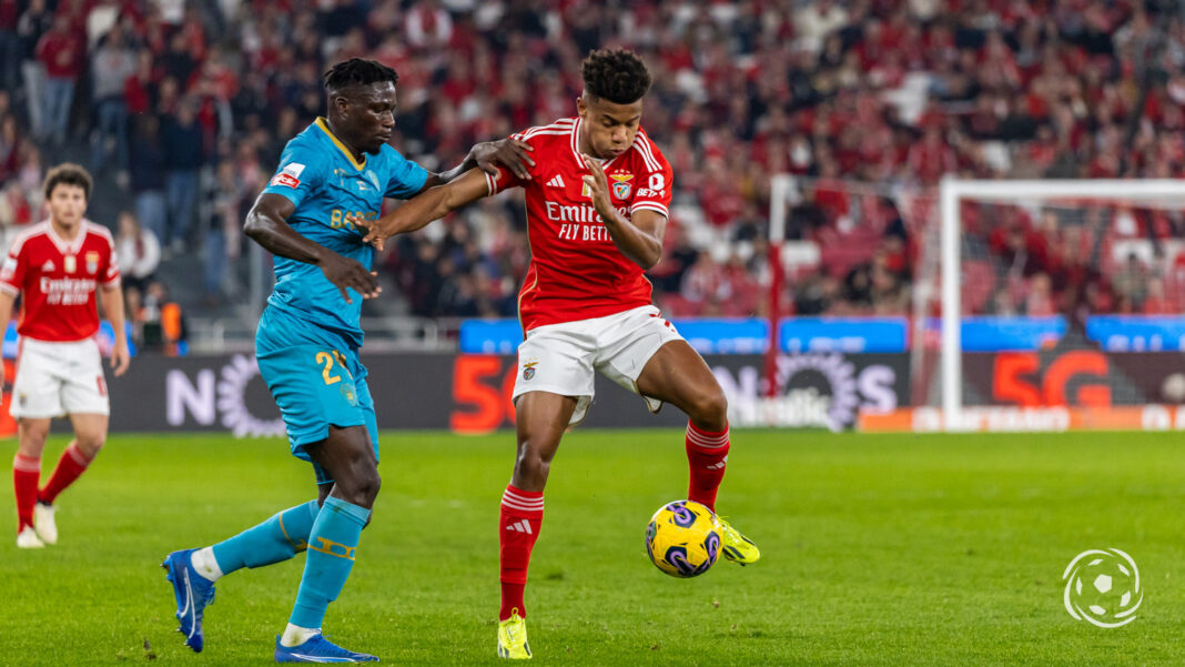 Benfica e Gil Vicente David Neres