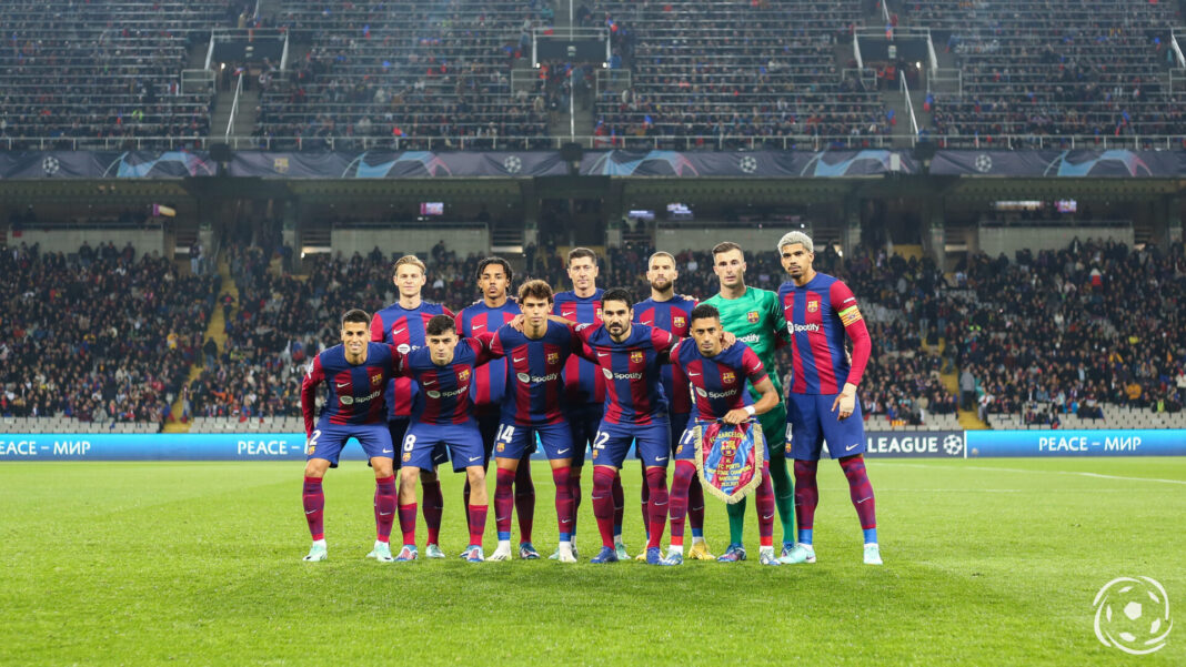 Barcelona jogadores Champions League