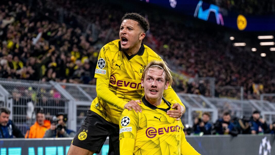 Jadon Sancho Julian Brandt Borussia Dortmund