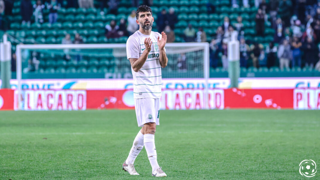 Luís Neto a jogar pelo Sporting