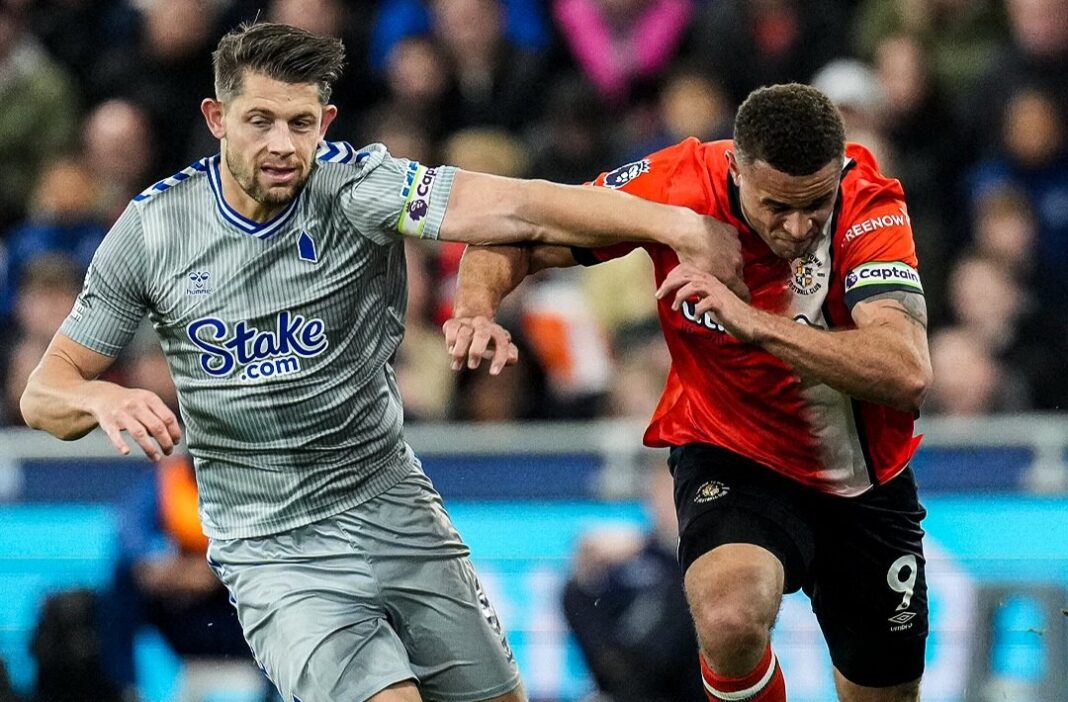 Luton Town Everton jogadores