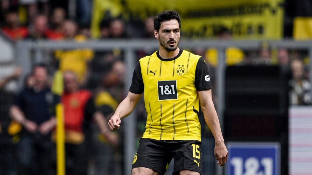Matts Hummels já jogou uma final da Liga dos Campeões pelo Borussia Dortmund