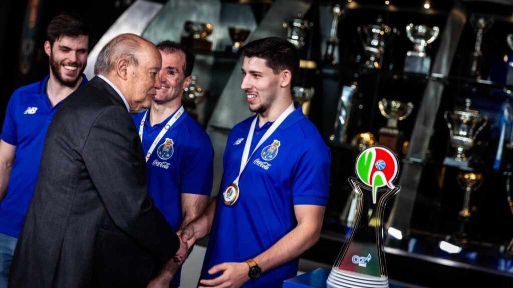 Pinto da Costa Goalball Jogadores FC Porto