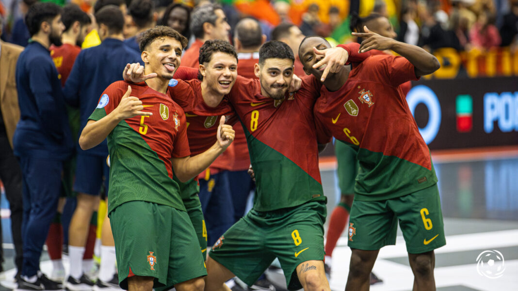 Portugal Futsal jogadores Lúcio Rocha Edmilson Kutchy Afonso Jesus Erick Mendonça