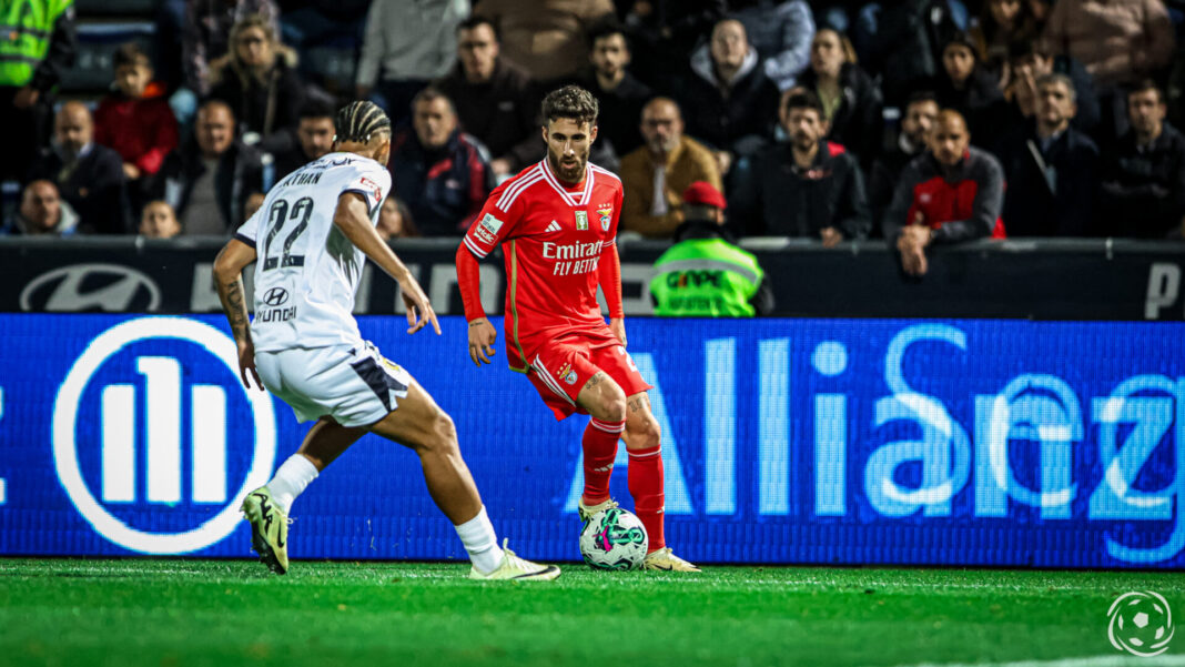 Rafa Silva a jogar pelo Benfica