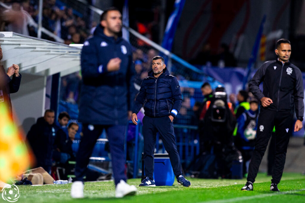 Sérgio Conceição a treinar o FC Porto