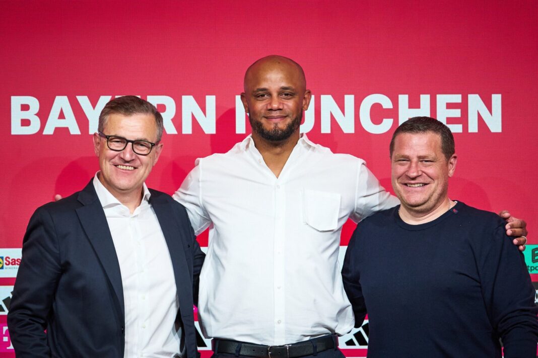 Vincent Kompany Max Eberl Bayern Munique